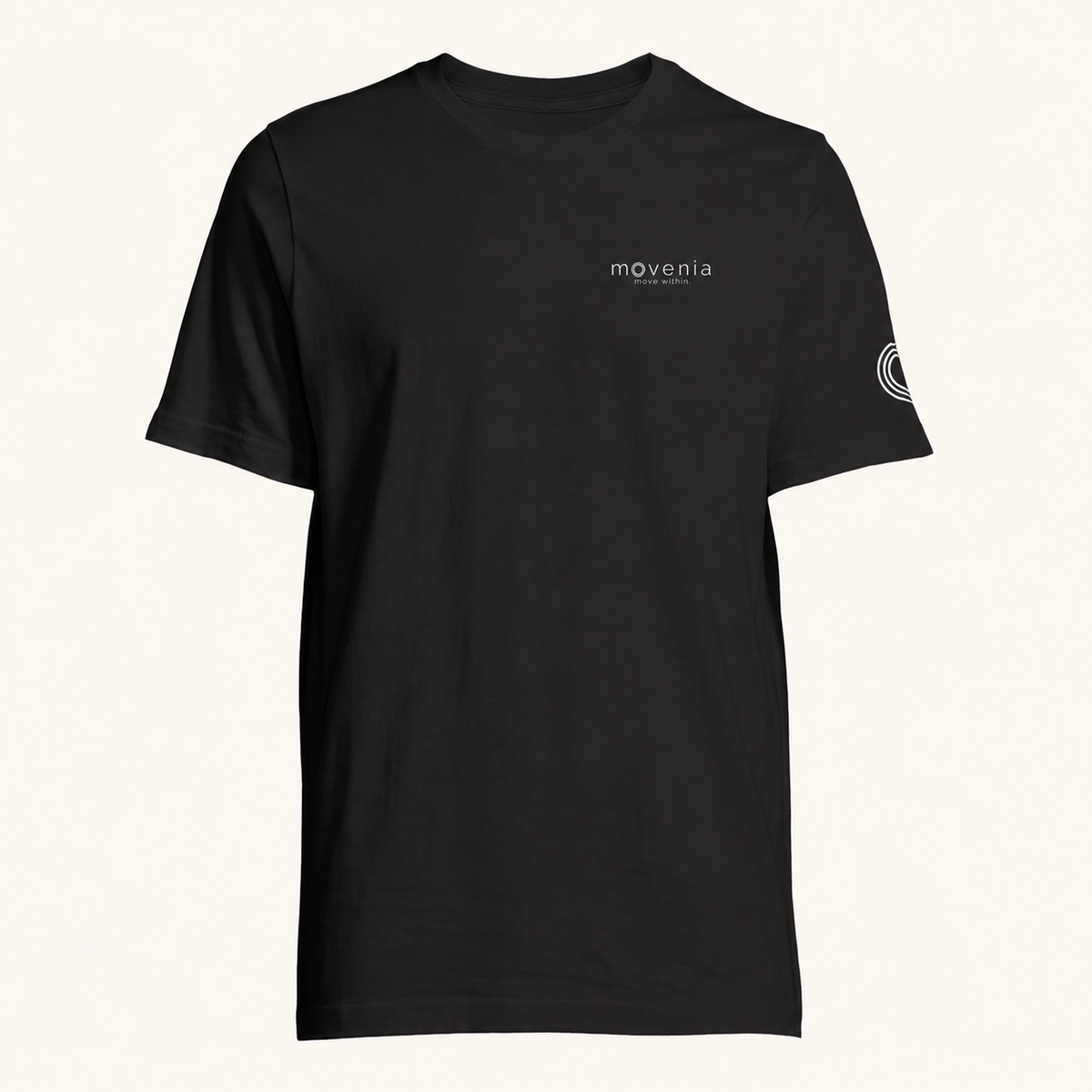 T-shirt homme Axel noir Signature Movenia