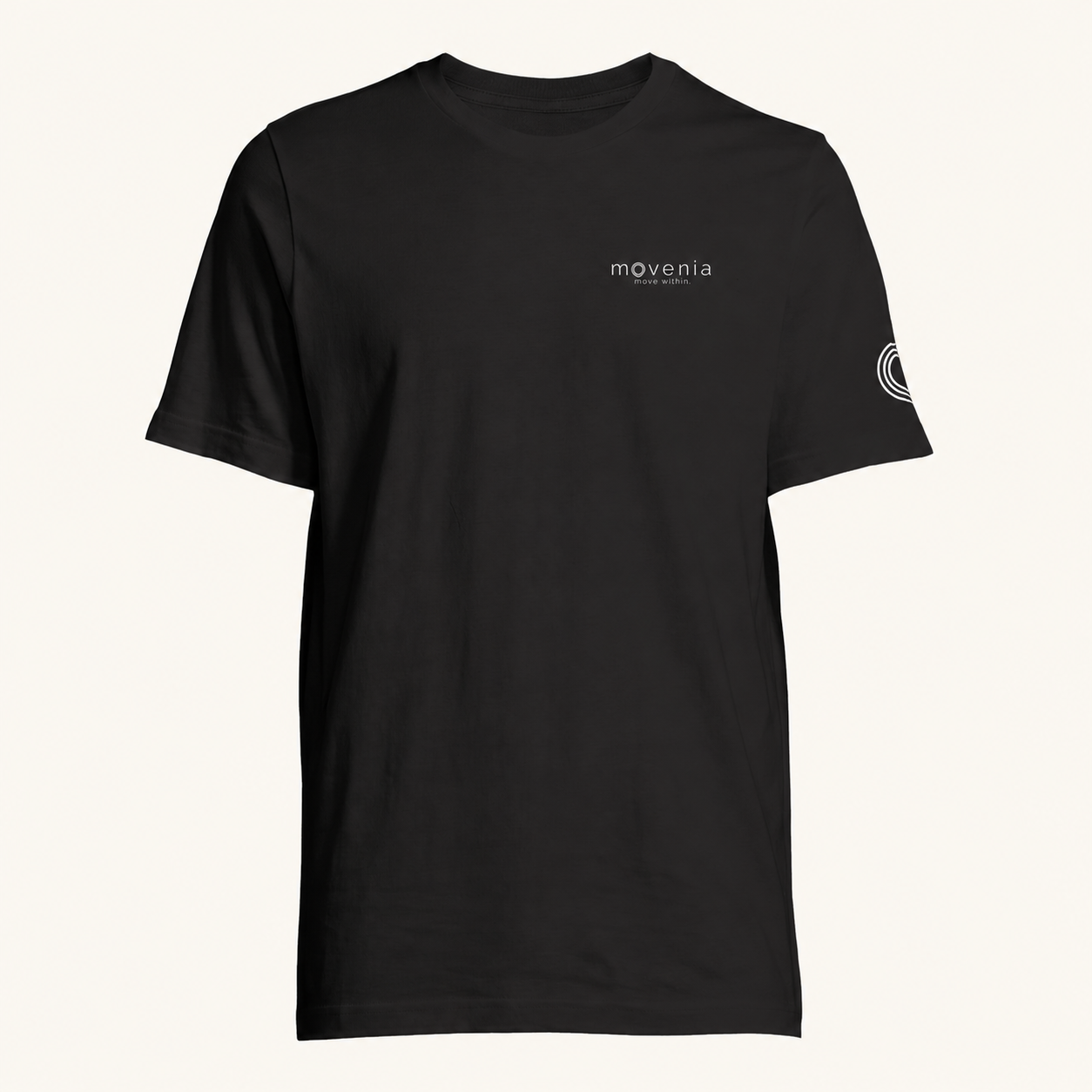 T-shirt homme Axel noir Signature Movenia