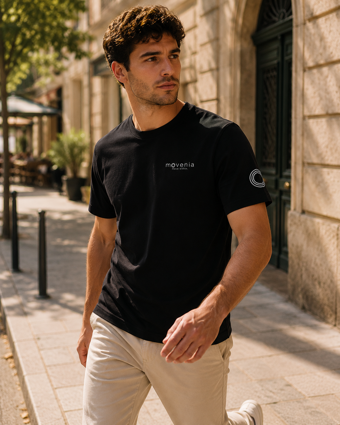 Axel — Men's Black Signature T-shirt