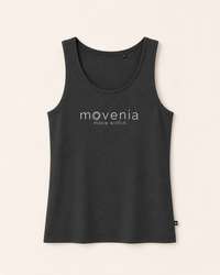 Forge – Dunkles Herren-Tanktop aus Bio-Baumwolle
