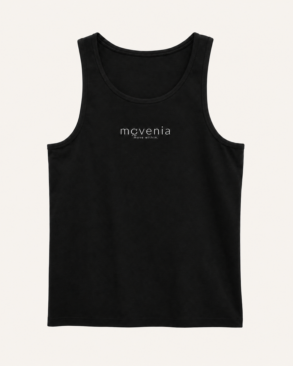 Forge – Dunkles Herren-Tanktop aus Bio-Baumwolle