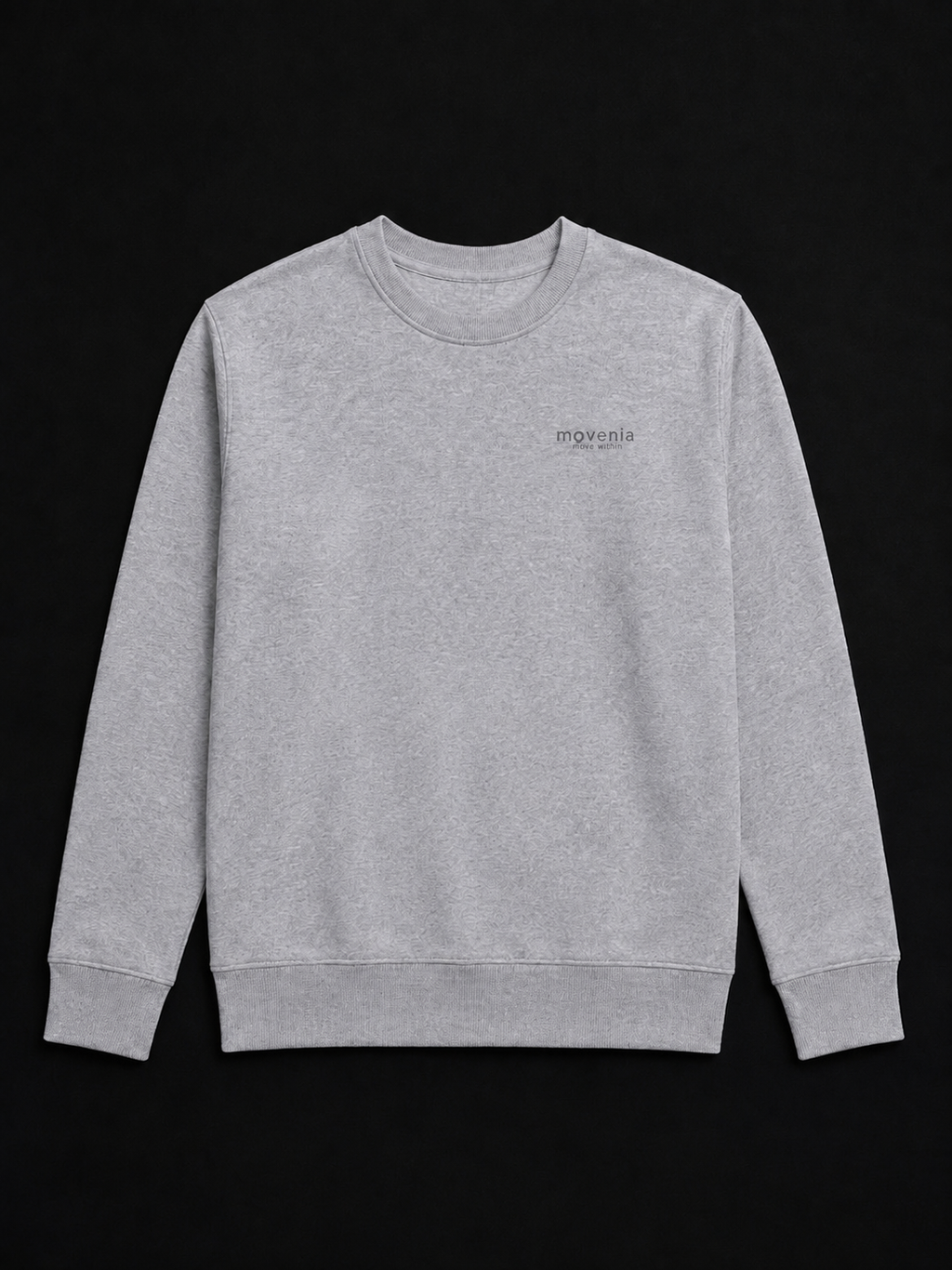 Origine - Sweat-shirt unisexe coton bio - logo Movenia - move within.