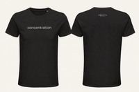T-shirt homme Pierre Concentration noir Movenia