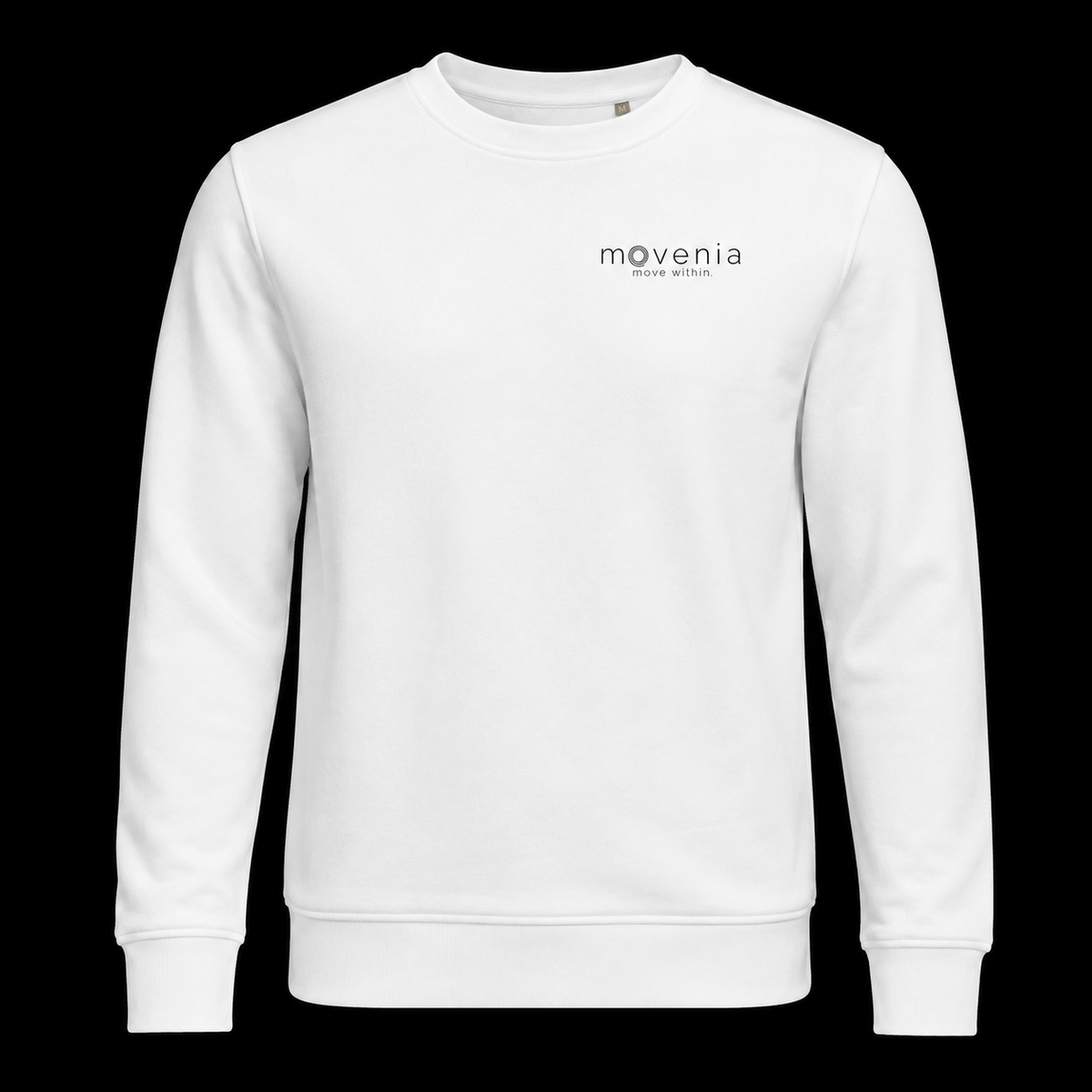 Origine - Sweat-shirt unisexe coton bio - logo Movenia - move within.
