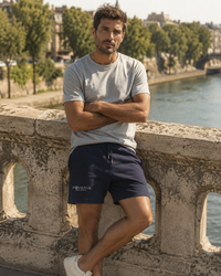 Trainer — Kurze Unisex-Hose in Schwarz oder Marineblau