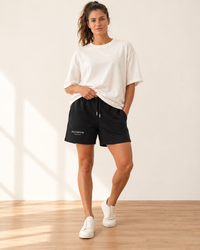 Trainer — Kurze Unisex-Hose in Schwarz oder Marineblau