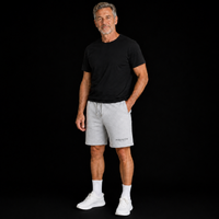short Trainer gris en coton biologique - vue produit