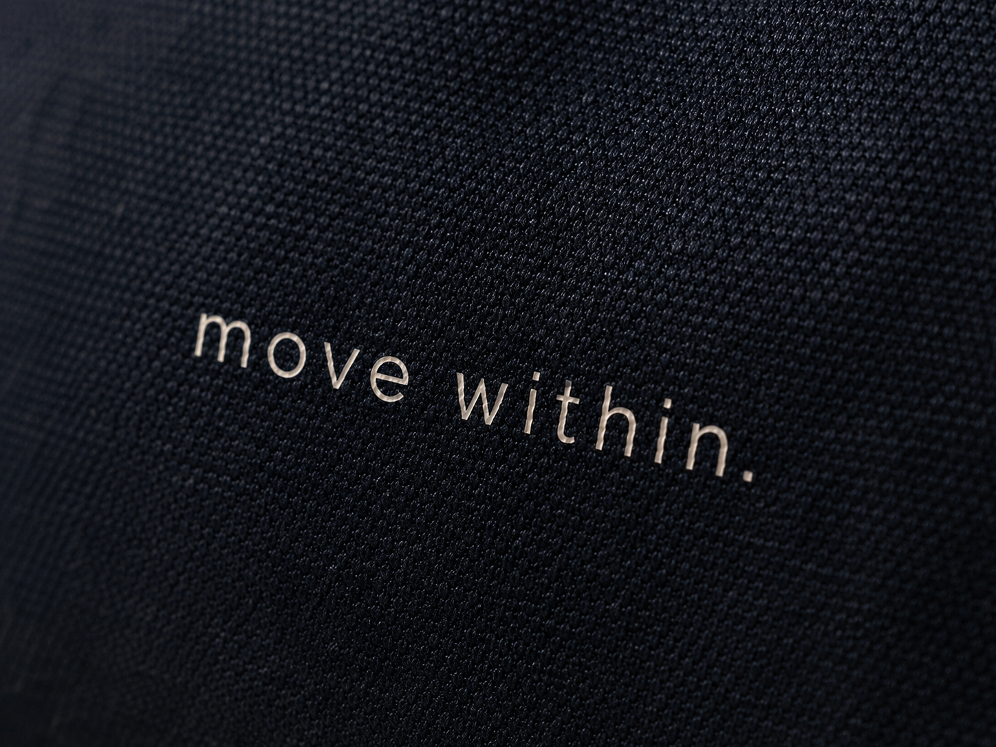 Tote bag épais - coton recyclé - logo Movenia - move within.