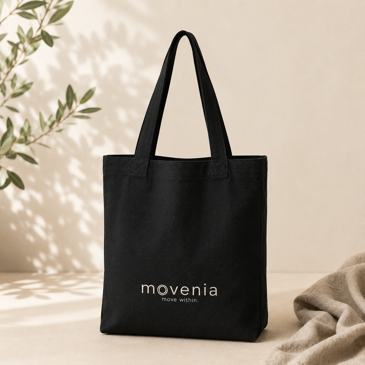 Tote bag recyclé Movenia tons foncés